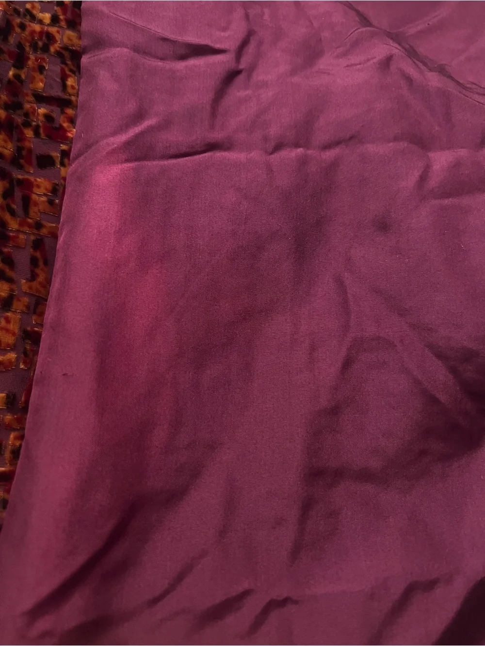 Adrienne Vittadini velvet purple